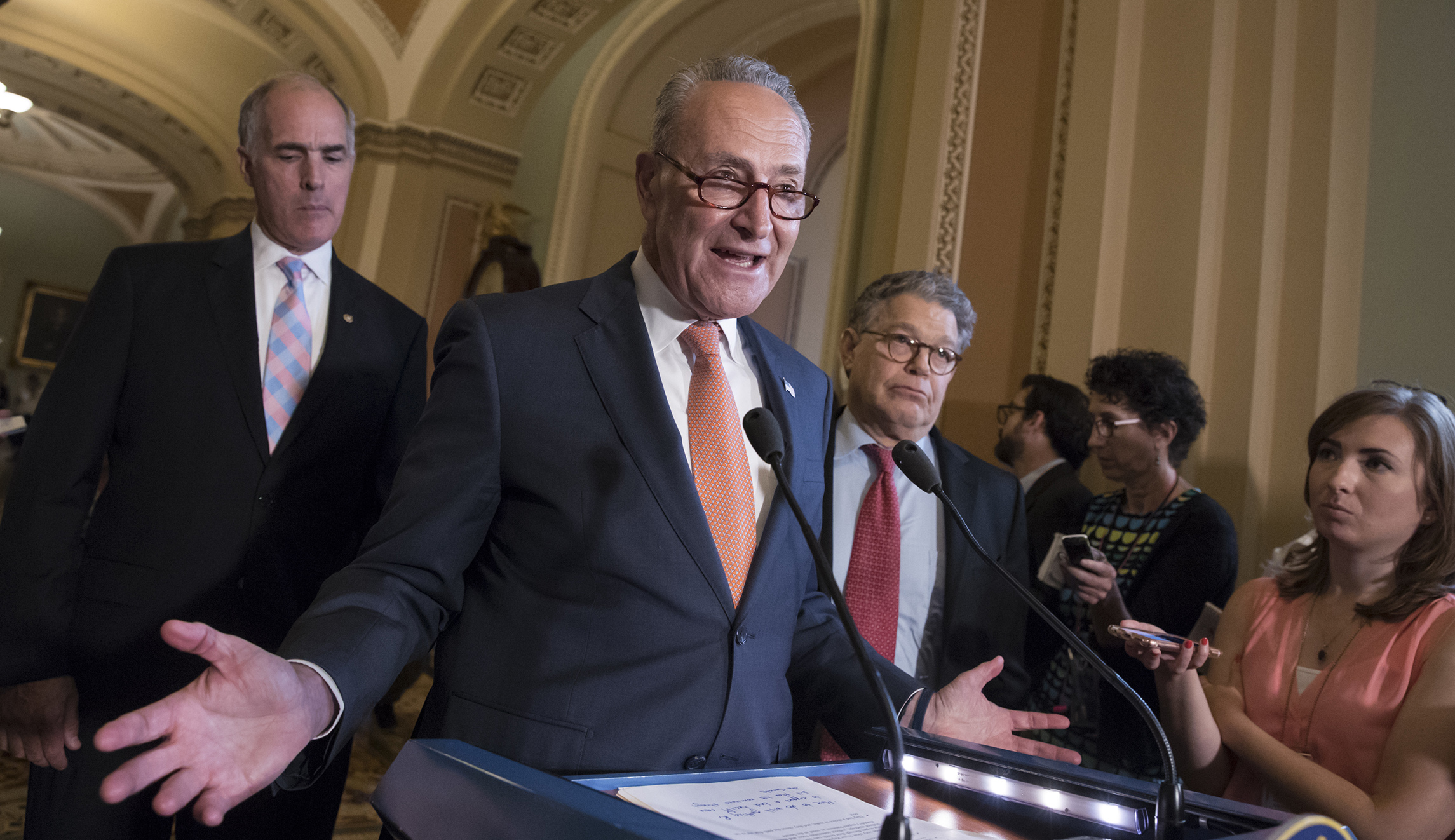 Trump: Chuck Schumer was right, Democrats should blame themselves, not Russia