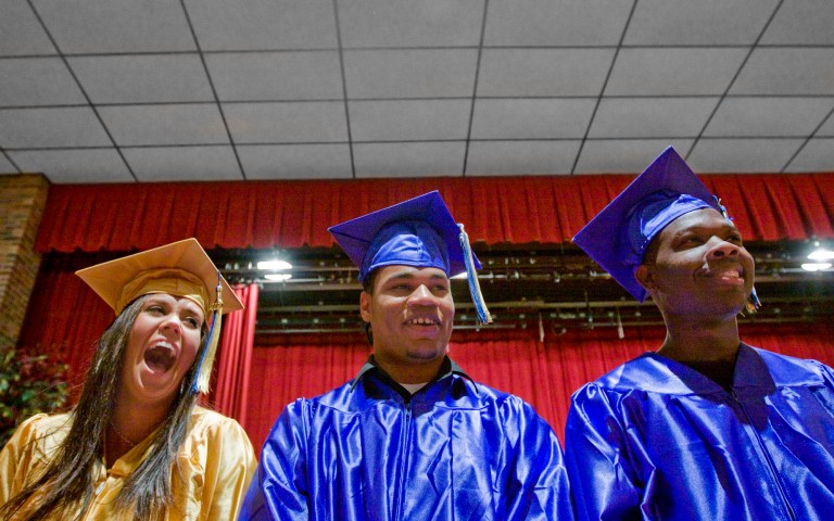 Research shows higher graduation rates in charter schools aren't a fluke or the result of low expectations. (AP photo/David Smith)