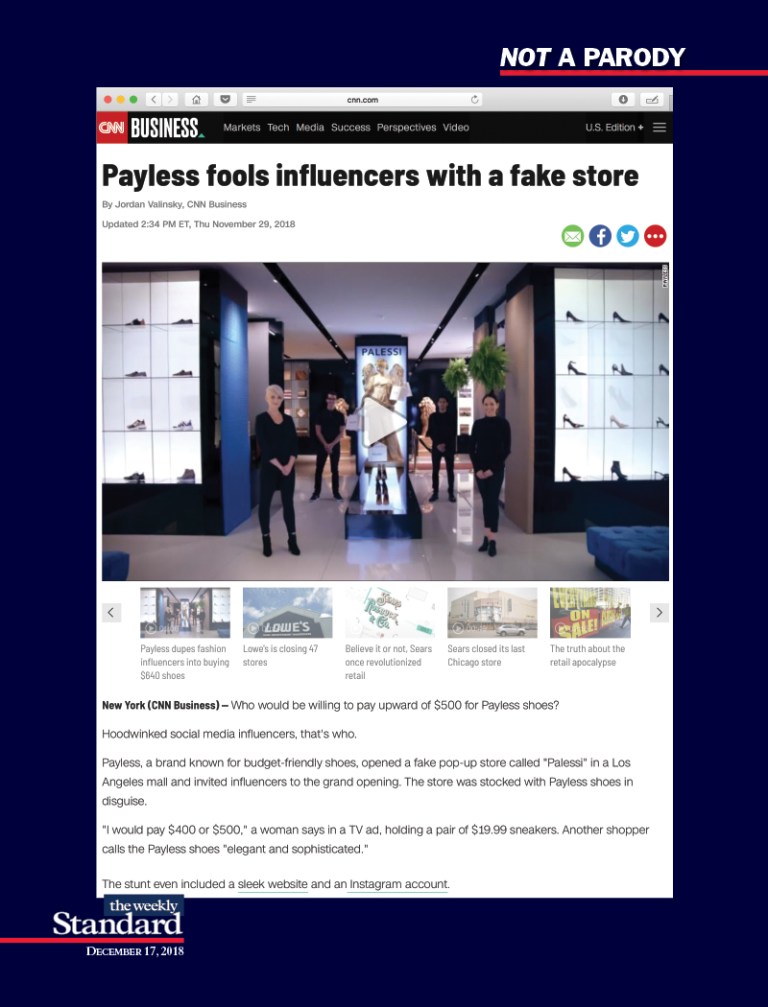 The Fake Payless Store