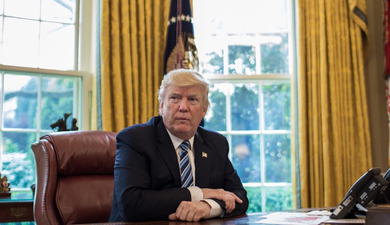 President Trump received a twice-daily folder full of positive cable news chyrons, news articles, interview transcripts, tweets, and, occasionally, 