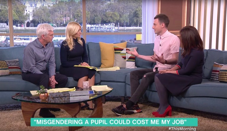 British high school teacher, Joshua Sutcliffe, appeared on ITV's 