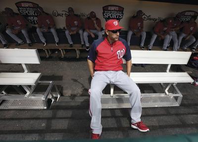 Julio Cortez/AP
Michael Morse will be sidelined for at least six weeks.