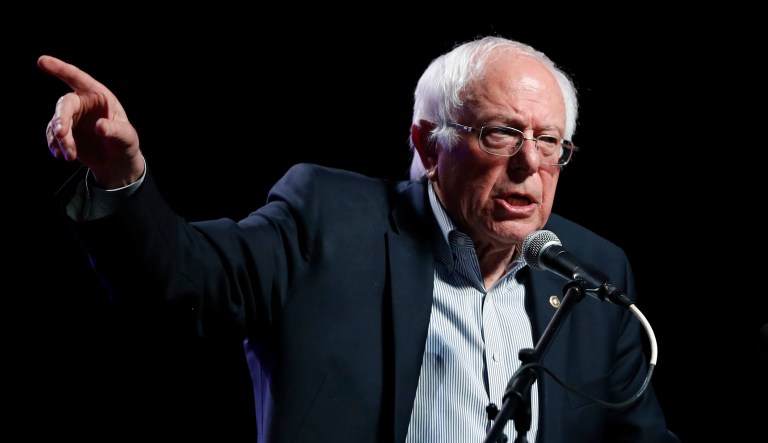 Sen. Bernie Sanders. Never has one man assumed such moral puritanism, and yet been so wrong about so many moral issues. (AP Photo/Charlie Neibergall, File)