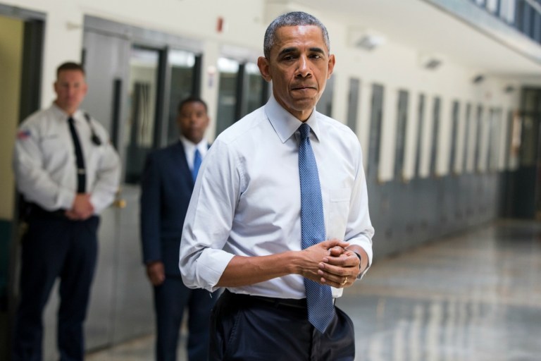 President Obama commuted the sentences of 102 federal prisoners Thursday. (AP Photo/Evan Vucci, File)