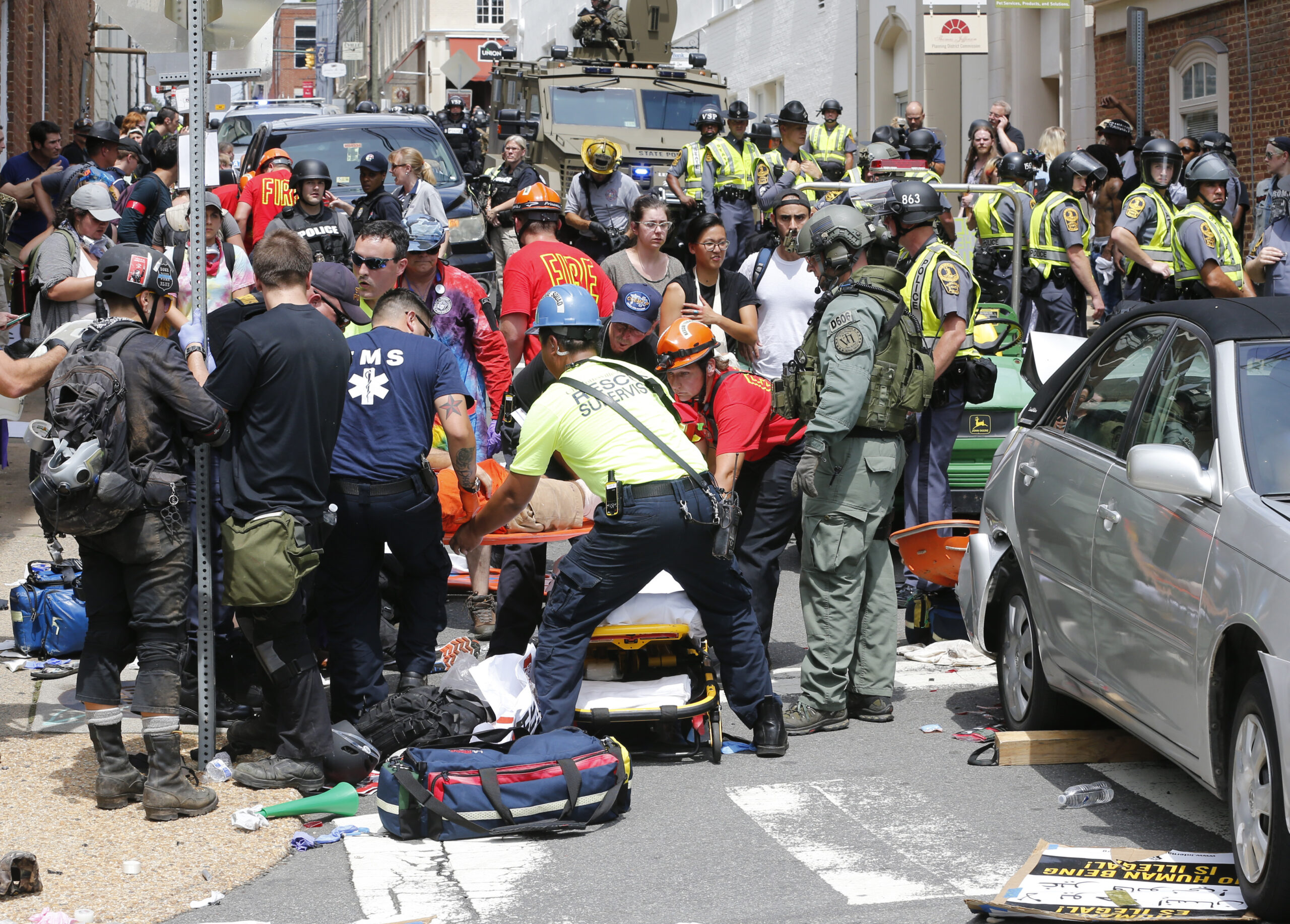 Charlottesville police chief: Car crash that killed counter protestor treated as ‘criminal homicide’