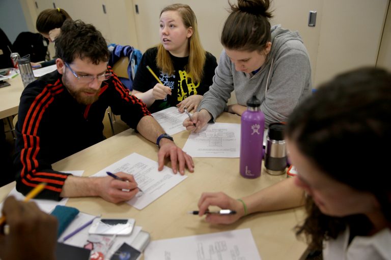 It’s grad school at the museum for NYC students