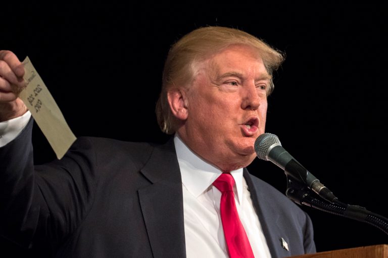 Trump gave out Lindsey Graham's personal cell number during a campaign rally in South Carolina on Tuesday. (AP)