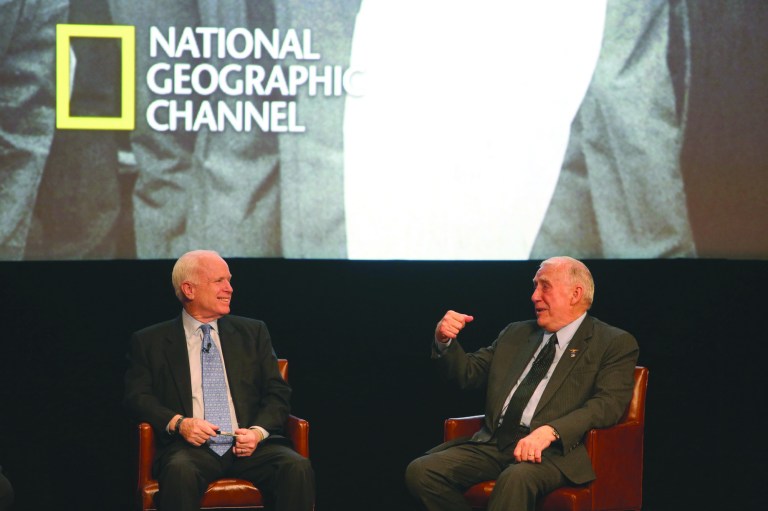 Courtesy of Evelyn Hockstein/National Geographic
John McCain and Ernie Brace
