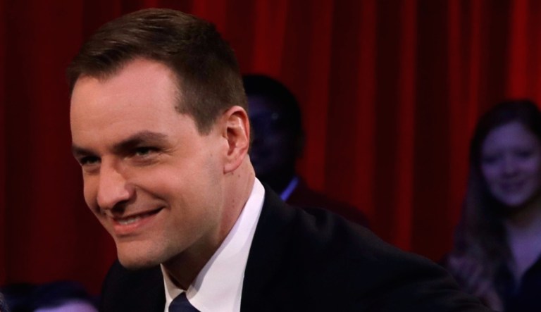 Hillary Clinton's former campaign manager Robby Mook subtweeted President Trump Tuesday evening after Trump's pick in the Alabama Senate race, Roy Moore, suffered a surprise defeat. (AP Photo/Charles Krupa)