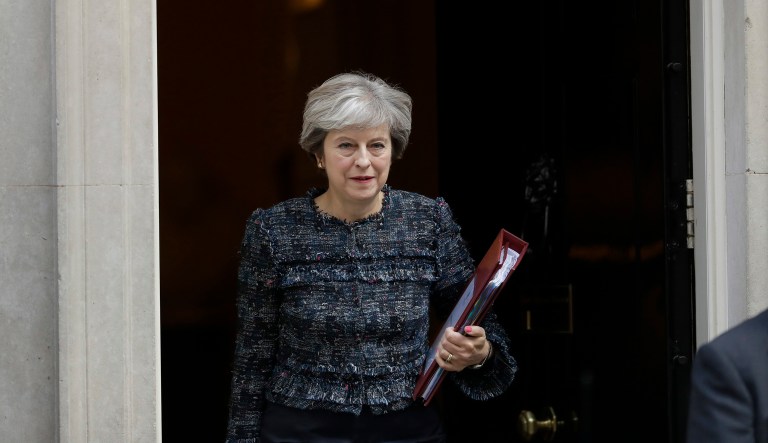 British Prime Minister Theresa May said it's 