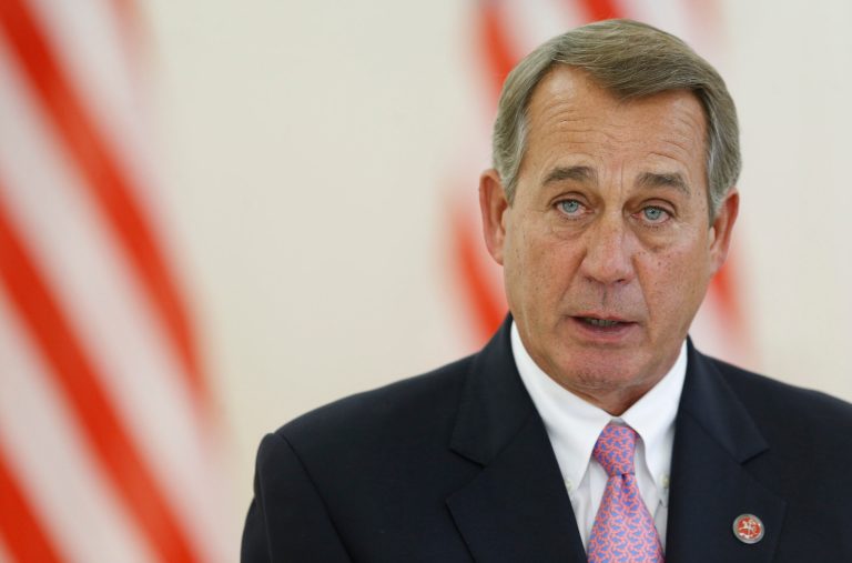 House Speaker John Boehner, R-Ohio, released a statement saying that 