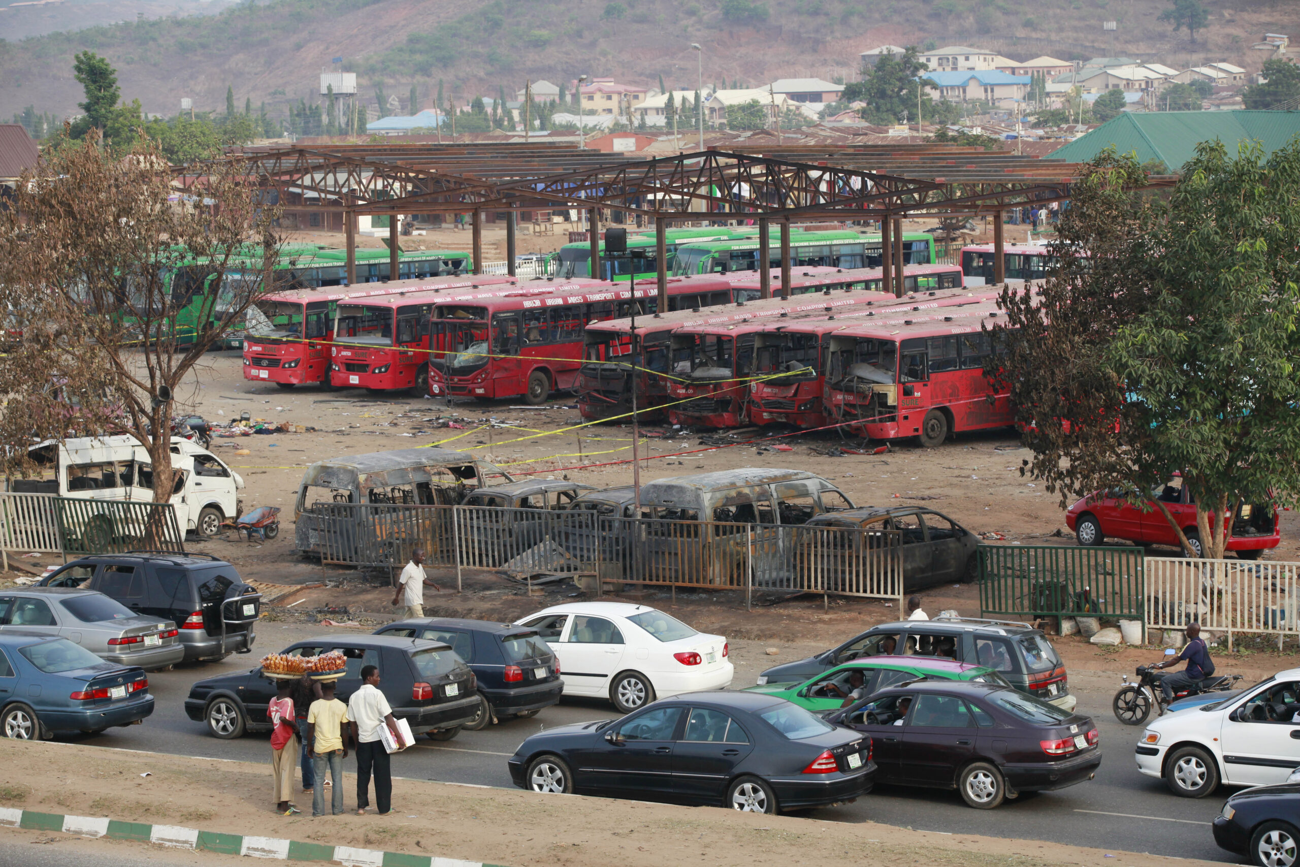 Minister: 75 dead in blast at Nigerian bus station