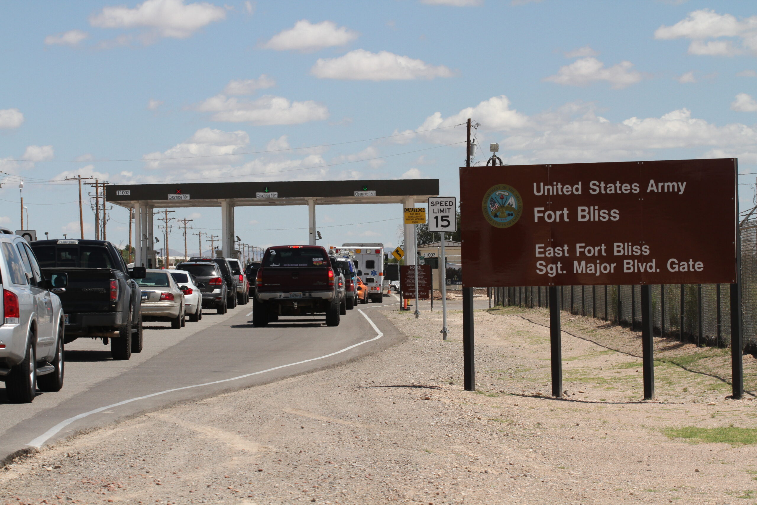 Fort Bliss increasing security procedures