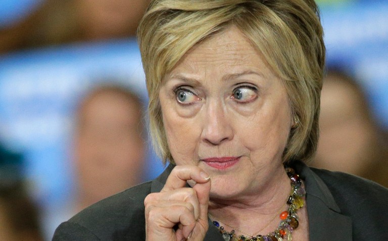 Justice Department officials may soon be forced to publish the thousands of undisclosed emails discovered on Hillary Clinton's private servers. (AP Photo/Chuck Burton)