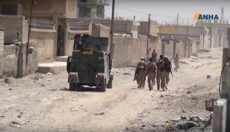 The deal marks a new level of involvement for the U.S. in trying to resolve Syria's civil war. (Hawar News Agency, via AP)