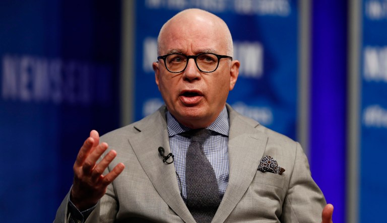 Michael Wolff said in an interview Saturday that in the end, White House aides 