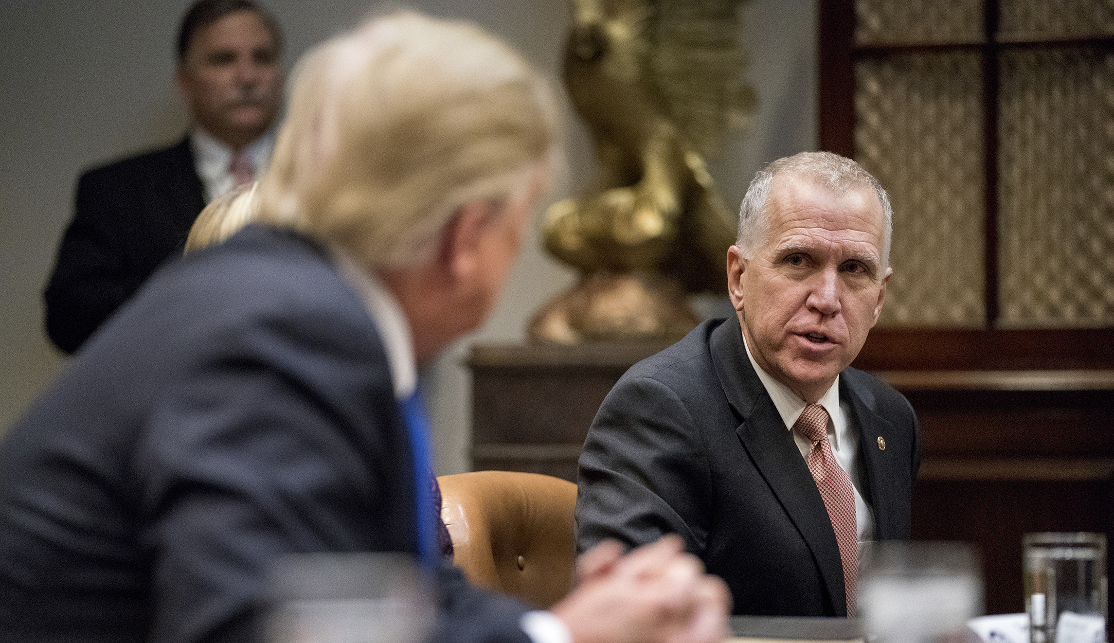 GOP senator: Trump ‘would not sign’ immigration bill without border wall funding