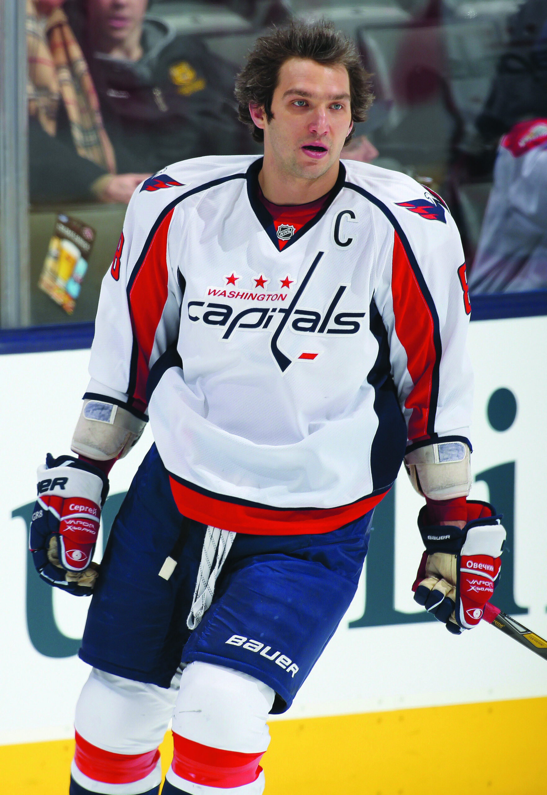 Alex Ovechkin gets right by switching from left wing