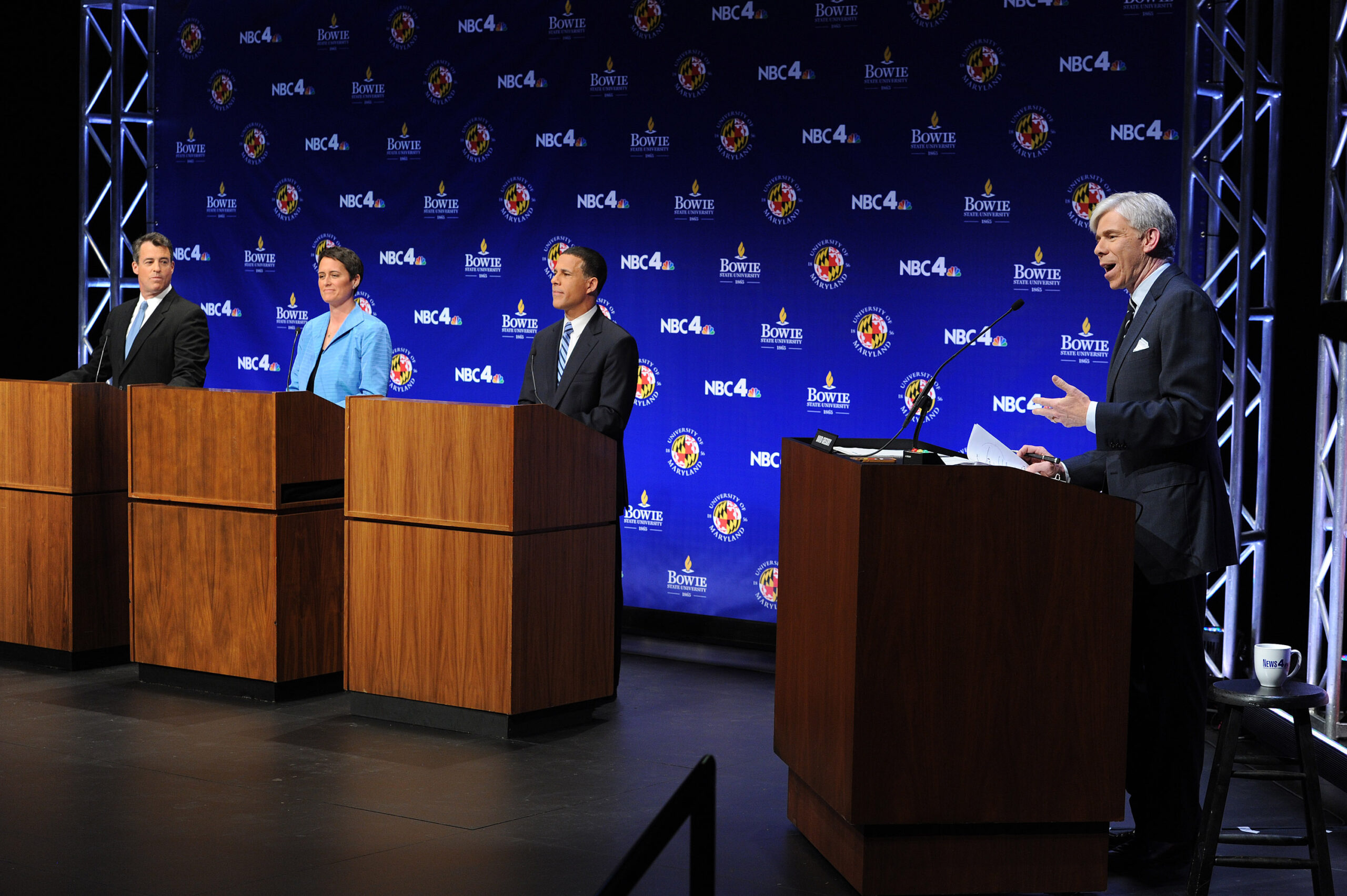 Gansler, Brown clash over health care