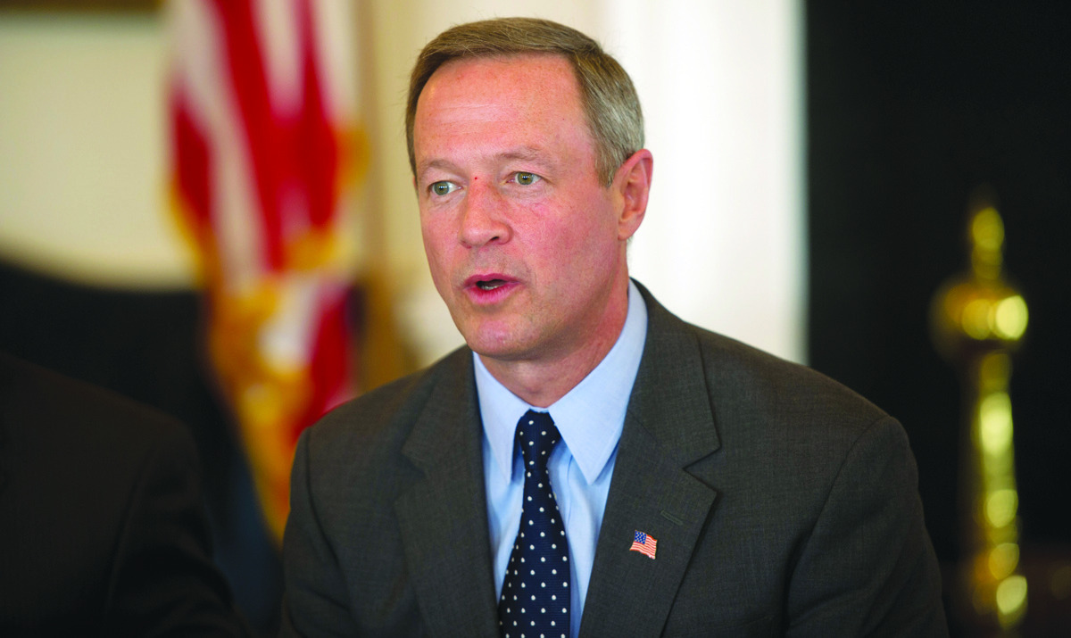 Gov. Martin O’Malley talks about presidential aspirations on overseas trip