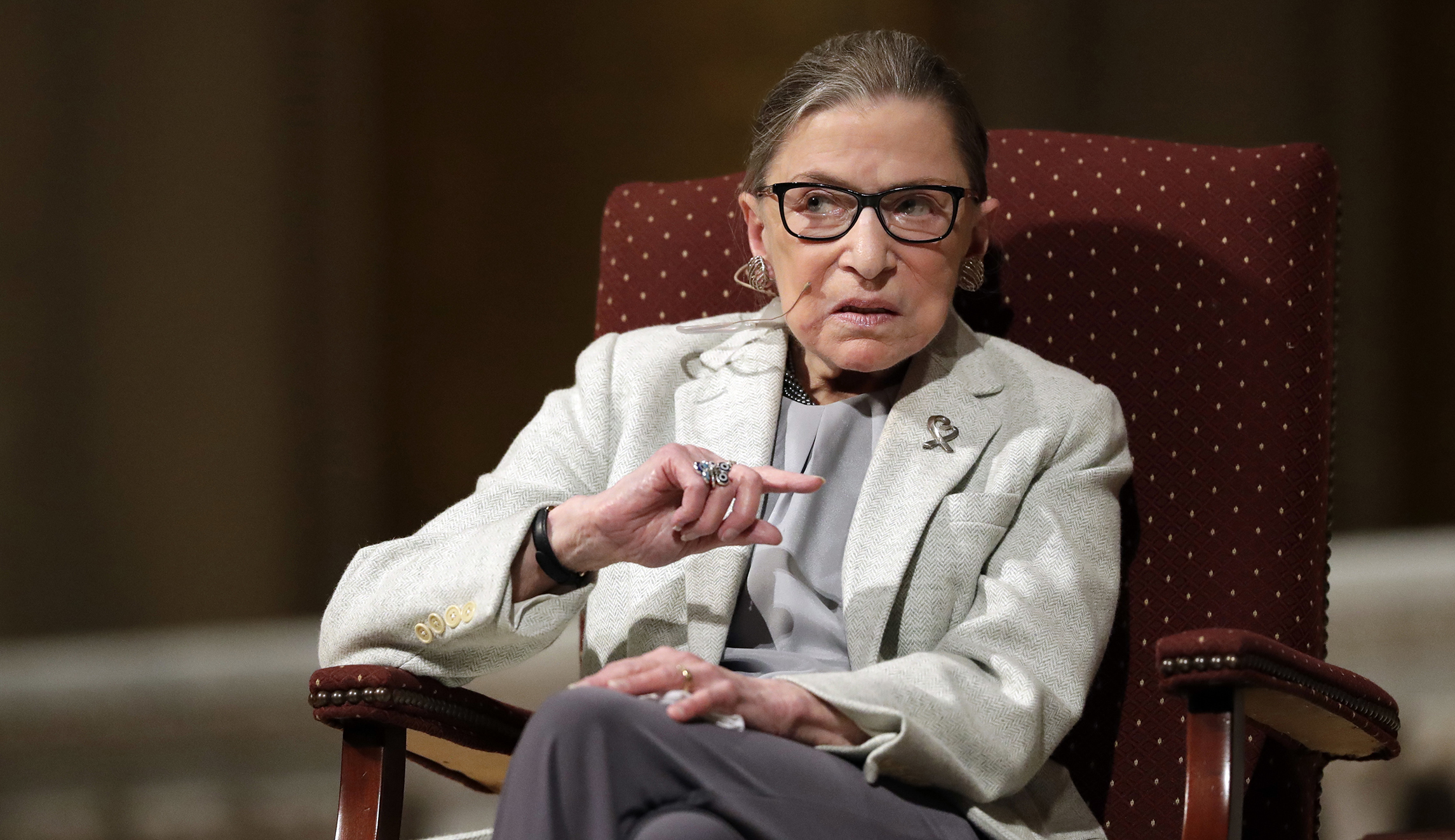Republican lawmakers want Ruth Bader Ginsburg to recuse herself from Trump cases