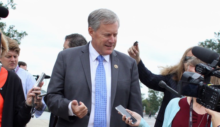 The legislation would need to be in introduced by September or October and would need to make the tax cuts effective for 2017, Rep. Mark Meadows, R-N.C., said. (AP Photo/Lauren Victoria Burke)