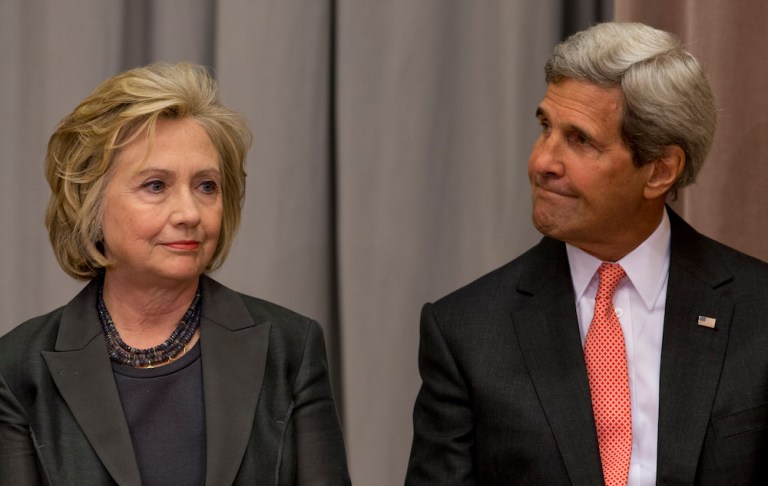 Critics of Clinton say the email debacle should disqualify her for the presidency. (AP Photo/Carolyn Kaster)