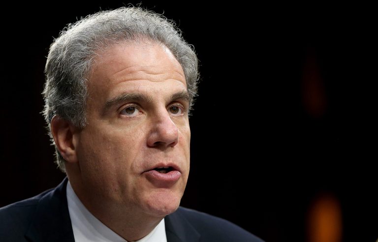 Justice Department Inspector General Michael Horowitz testifies before the Senate Judiciary Committee during a hearing August 5, 2015 in Washington, DC. (Photo by Win McNamee/Getty Images)