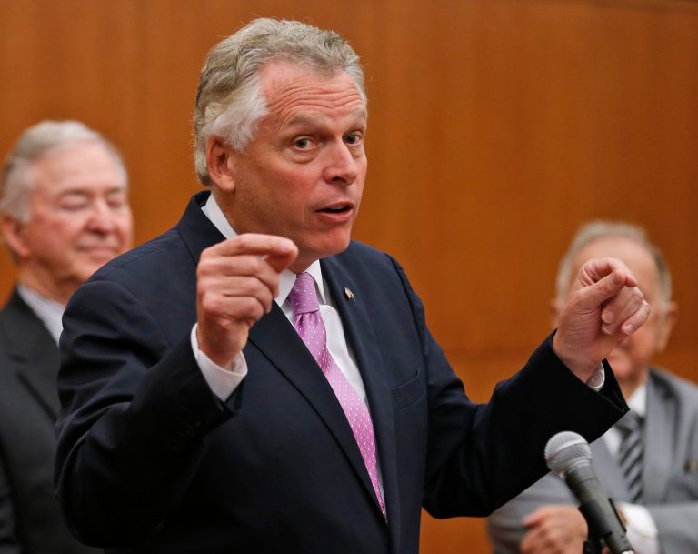 Virginia Gov. Terry McAuliffe, a Democrat, urged the Education DepartmentÂ to be fair to the school, fearing that the university would be denied 