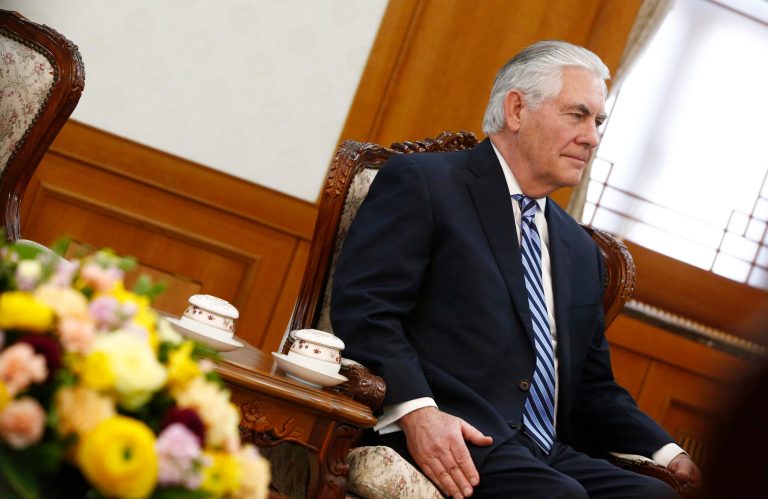 State Sec. Rex Tillerson is expected to skip an April 5-6 NATO meeting with the group's 28 members. (Jeon Heon-kyun/Pool Photo via AP)