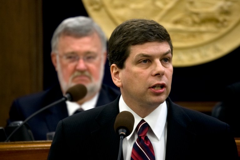 Sen. Mark Begich, D-Alaska, criticized President Obama's State of the Union address for not mentioning the Keystone XL pipeline on Tuesday.ÃÂ (AP Photo/Seanna O'Sullivan, file)