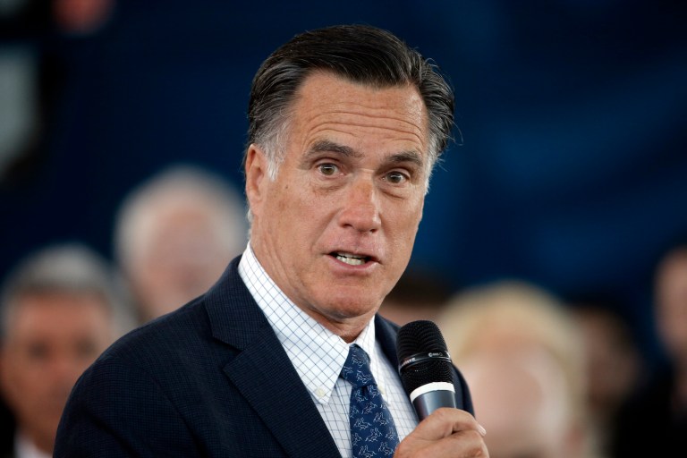 But he notes that anything could happen, and that Trump could also lose in a landslide. (AP Photo/Matt Rourke)