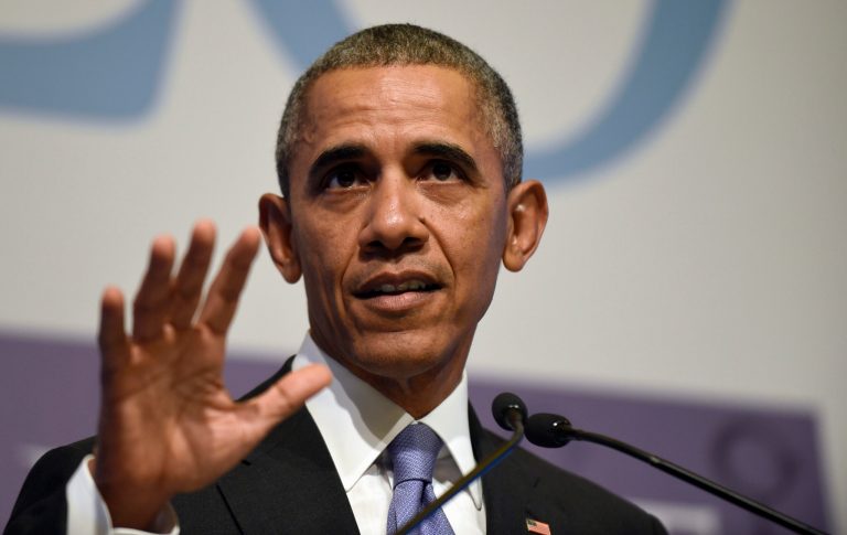 PresidentÂ Obama said he teaches his daughters to stand up for those who lack a voice, but also to hear the other side of the argument. (AP Photo)