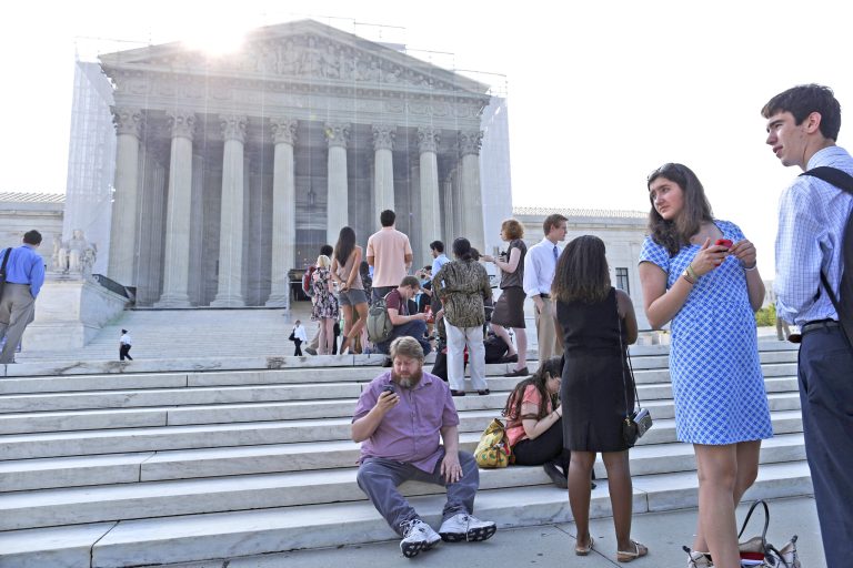 Charles Dharapak/AP
The Supreme Court said Monday it would take up UNITE HERE Local 355 v. Martin Mulhall.