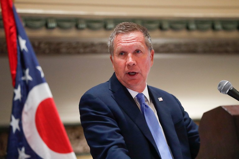 The Ohio legislature sent a bill to Gov. John Kasich that would outlaw most abortions when a fetal heartbeat can be detected. (AP Photo/John Minchillo)