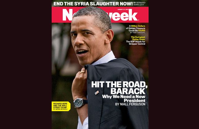 After Negative Newsweek Cover, Obama Gives Interview to Time Magazine