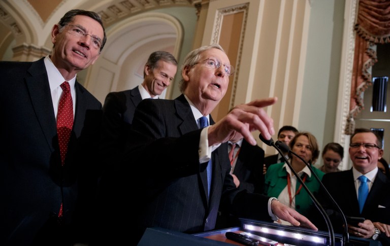 The panel is made up mostly of the chairmen and members of the three committees that have jurisdiction over healthcare. (AP Photo/J. Scott Applewhite)
