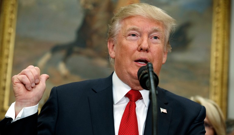 President Trump tweeted Friday, 