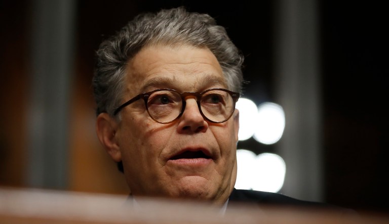 Tina Dupuy said Franken 