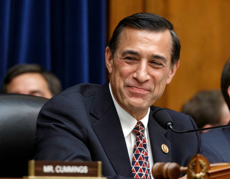 Rep. Darrell Issa, R-Calif., appears to be on the verge of holding his House seat, and is up about 3,000 votes according to the latest count. (AP Photo/J. Scott Applewhite)