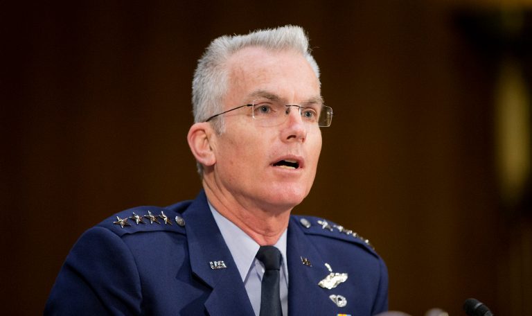 Air Force Gen. Paul Selva argues that for nuclear deterrence to work in the 21st century, the U.S. may need a little less bang for the buck. (AP Photo/Pablo Martinez Monsivais)