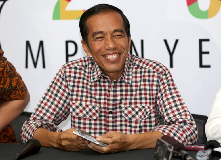 Indonesian presidential candidate Joko Widodo, popularly known as 