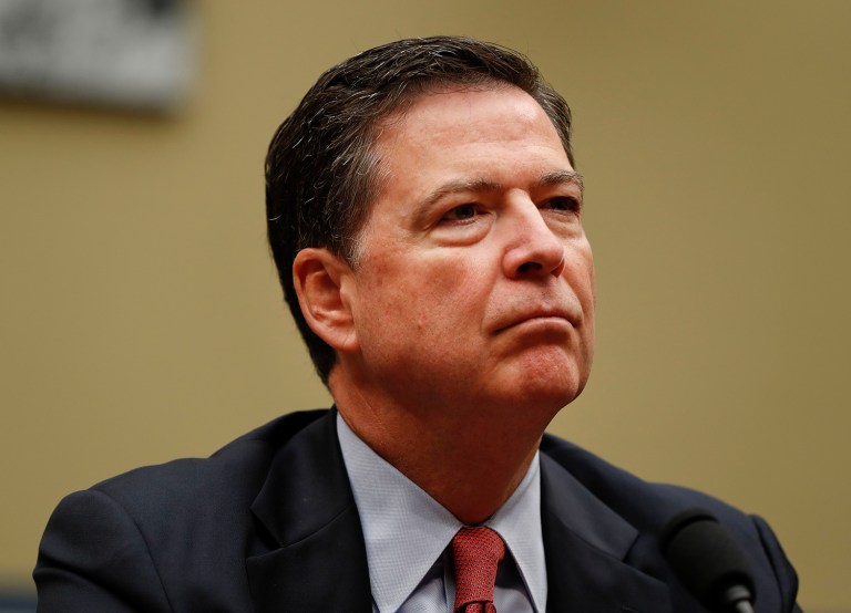A House Democrat wants FBI Director James Comey fired for his actions before the election. (AP Photo/Pablo Martinez Monsivais)