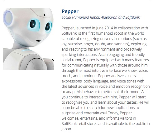 Robot to Be Featured Speaker at Clinton Foundation Event