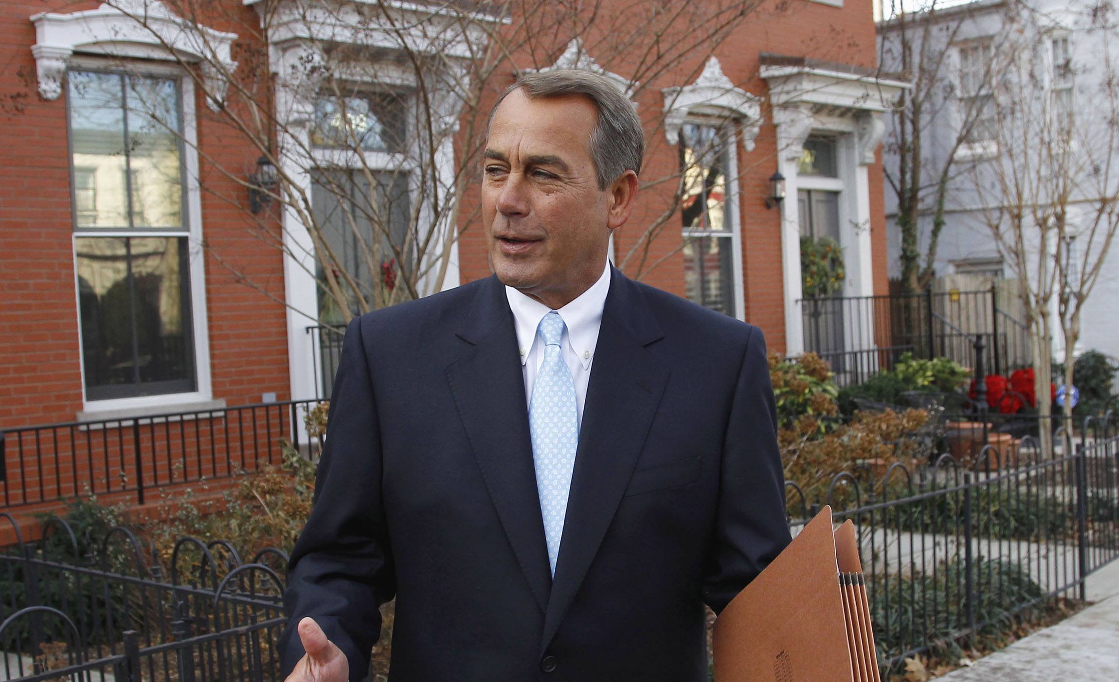 Boehner is standing by Trump for this one reason