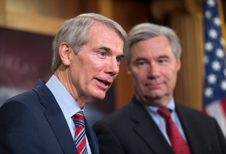 Behind the scenes, Cornyn's GOP opponents are campaigning against the revised version of the bill. (AP Photo/J. Scott Applewhite)