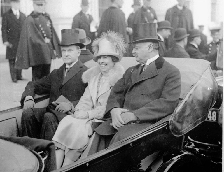 In 1924, Republican Calvin Coolidge romped to a victory of Democrat James M. Cox in the presidential election. (AP Photo)