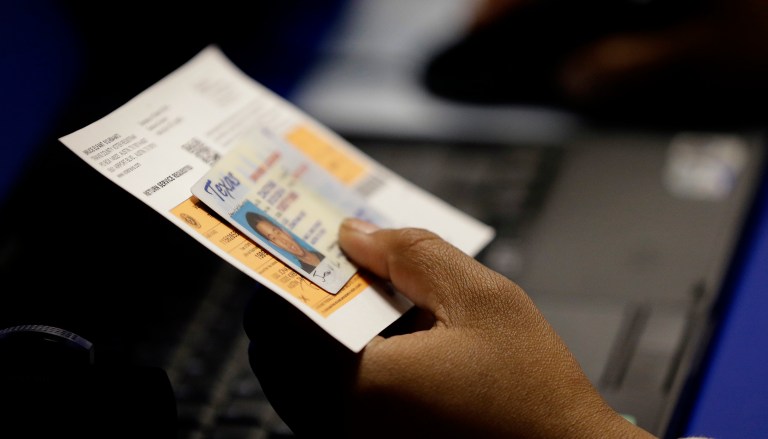 A federal court of appeals voted 2-1 to stay a lower judge's ruling preventing Texas from implementing a revised version of its voter ID law. (AP Photo/Eric Gay, File)
