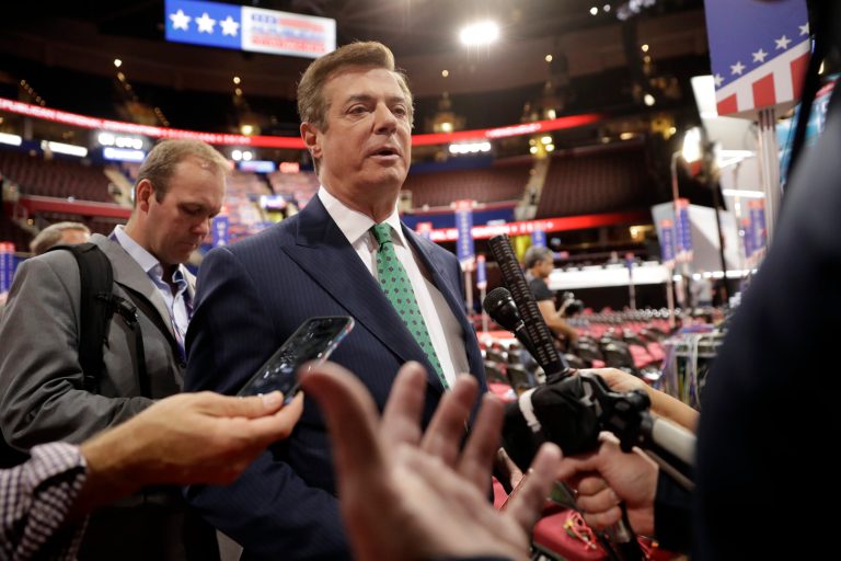 Paul Manafort said the campaign’s —œgoal all week is to present a picture of Donald Trump that is broader than just the image that people have developed in the primary. (AP Photo)
