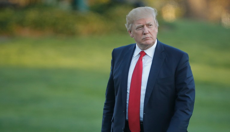 The Republican reaction to President Trump's firing of FBI Director James Comey gives us a preview of how many will stand by him if the facts uncovered by the Russia probe take a turn for the worse. (AP Photo/Pablo Martinez Monsivais)